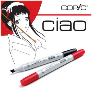 Copic marker advertising
